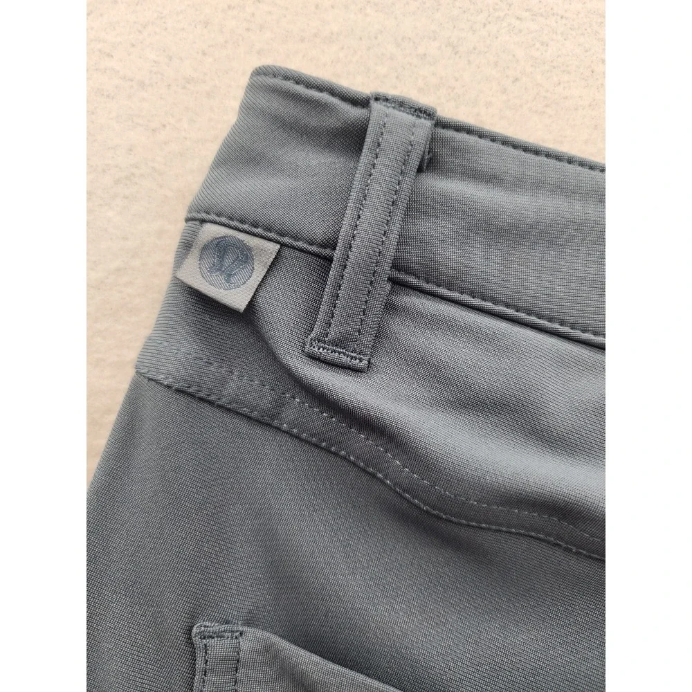 Lululemon ABC Pant‎ Slim Fit 30 Blue Gray Mens 5 Pocket Commuter Trousers NEW